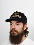 Бейсболка MITCHELL NESS арт. HHSS6002-LALYYPPPBLCK Los Angeles Lakers NBA (черный)